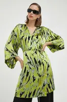 Šaty s příměsí hedvábí Gestuz Anna