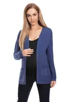 bemaamaa Těhotenský svetřík, kardigan s kapsami - jeans