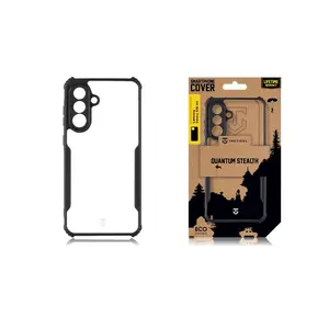Zadní kryt Tactical Quantum Stealth pro Samsung Galaxy A36 5G, transparentní černá