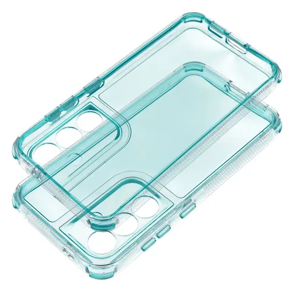 Zadní kryt MATRIX CLEAR Case pro Samsung Galaxy S25 Edge, mátová