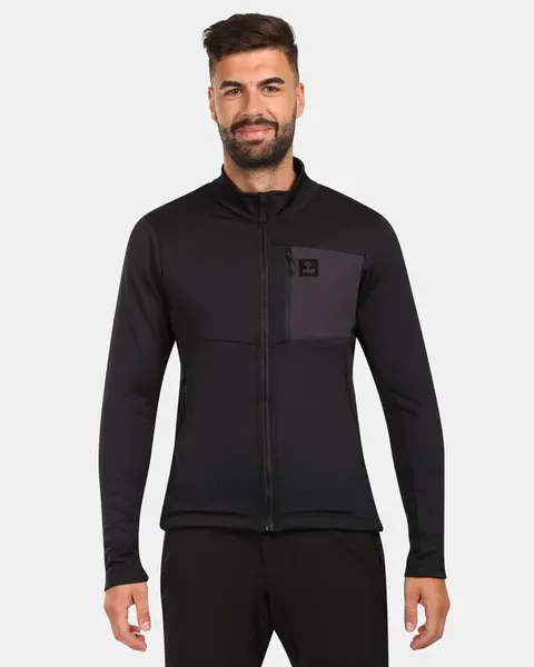 Pánská fleecová mikina kilpi erin-m černá l