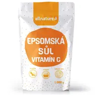 Allnature Epsomská sůl s vitamínem C 1000 g