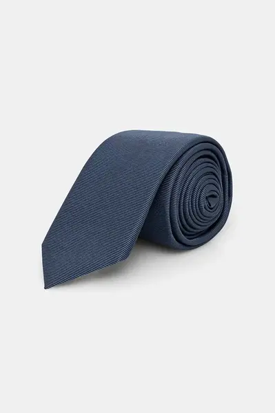 Kravata s hedvábím HUGO Tie 6 cm