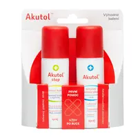Akutol spray + STOP spray duopack 2x60 ml
