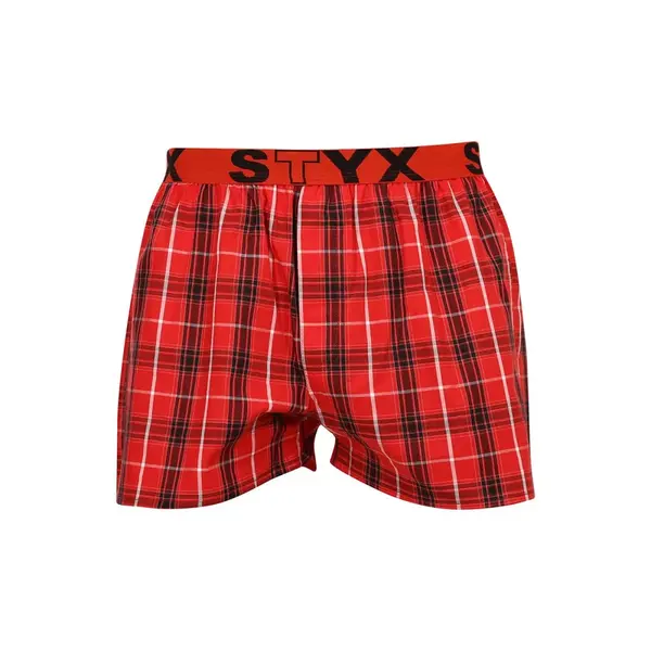 Styx Pánské trenky sportovní guma vícebarevné (B931) XXL