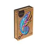 Unidragon Dřevěné puzzle Iridescent Chameleon 202 ks