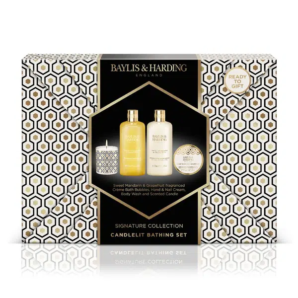 Baylis & Harding Sada péče o tělo Mandarinka & Grapefruit 4 ks