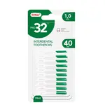 Dr. Max PRO32 Interdental Toothpicks 1,0 mm mezizubní párátko 40 ks
