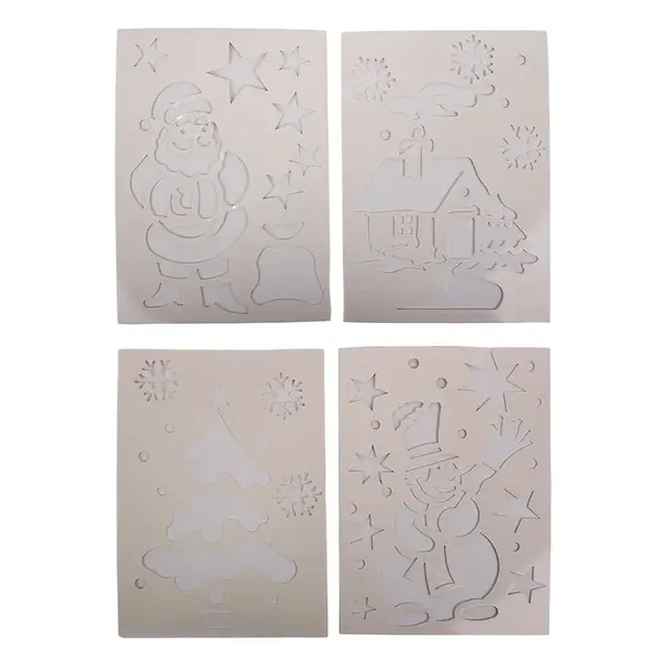 Dekoratívne šablóny 25x17,5 cm 2 ks 47036