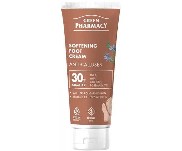 Zjemňující krém na nohy Green Pharmacy Softening Foot Cream - 75 ml