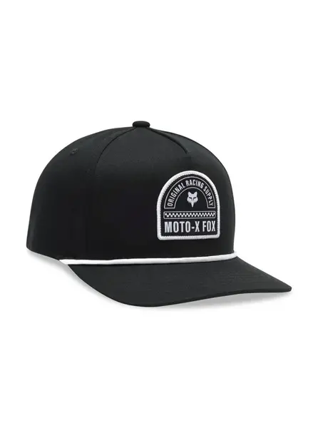 Fox kšiltovka Victory Snapback Black | Černá | Velikost One Size | 100% bavlna