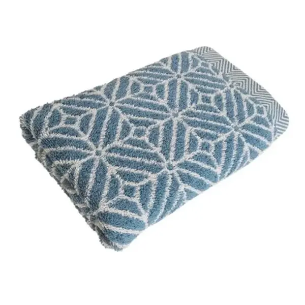 Ručník Design Raute 50x100 cm, Niagara modrá, grafický vzor