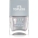 Nails Inc. It’s Topless gélový lak na nechty pre dlhotrvajúci efekt odtieň Elle 14 ml