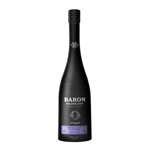 Baron Hildprandt ze zralých švestek 40% 0,7 l (holá láhev)