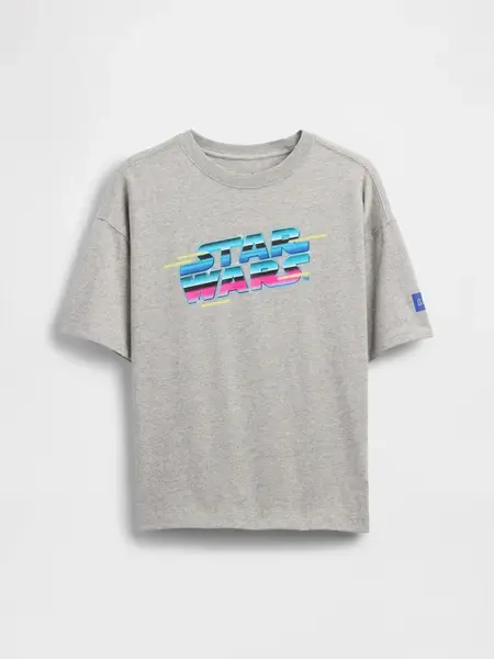 GAP Chlapecké Dětské oversize tričko Gap & Star Wars™ Americana 780298-00 Velikost: S