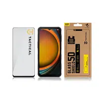 Tvrzené sklo Tactical Glass Shield 5D pro Samsung Galaxy Xcover 7 Pro, černá