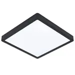 EGLO LED stropné svietidlo FUEVA 5 čierne 285 x 285 x 28 mm