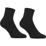 SCHOLL BAMBOO QUARTER 2P Krátke bambusové ponožky, čierna, veľkosť