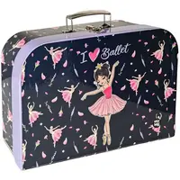 Oxybag BALETKA Detský kufrík, fialová, veľkosť