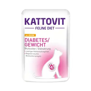Kattovit Diabetes/Gewicht kuře kapsička 85 g