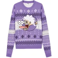 CELIO LJEONEUW Pánský svetr, fialová, velikost