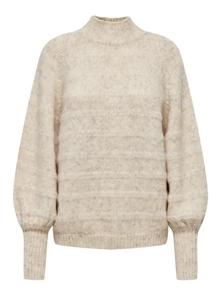 ONLY Sveter 'Celina'  béžová melírovaná