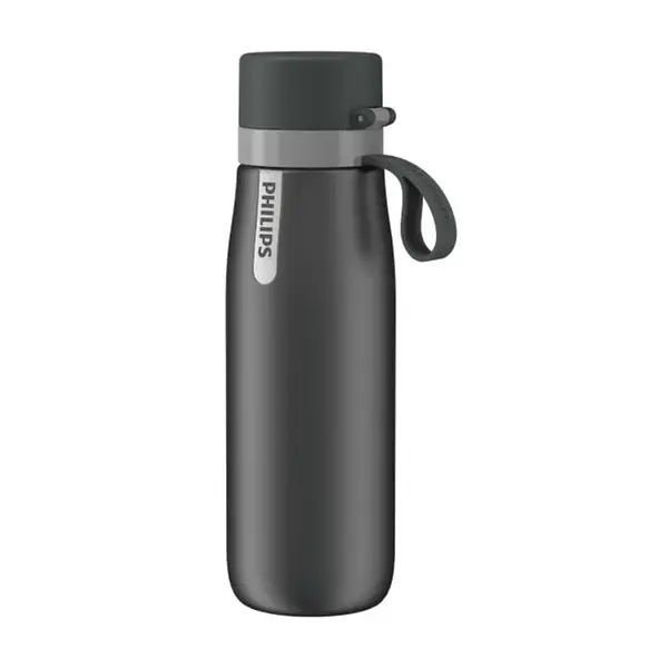 Philips GoZero Daily filtrační lahev thermo 550 ml černá