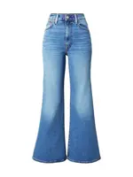 LEVI'S ® Džínsy 'RIBCAGE BELLS'  modrá denim