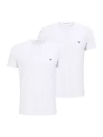 Emporio Armani Tričko  čierna / biela