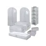 Compactor Boston BIG SET sada obalů na šaty úložných organizérů 10 ks