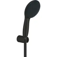 Grohe Vitalio Start sprchová hlavica s hadicou lepením aj vŕtaním čierna matná 279502431 G279502431