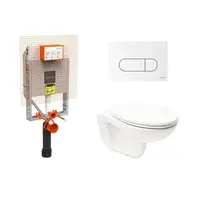 Závesný WC set na zamurovanie Vitra Normus SIKOVZW2