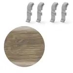 Spojka k soklu Naturel dub Wellington , PVC dĺžka 0,5 cm, výška hrany 56 mm, NATNGTF97