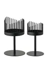 Sada svícnů House Nordic 9 x16 / 11 x 18 cm 2-pack černá barva