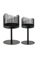 Sada svícnů House Nordic 9 x16 / 11 x 18 cm 2-pack černá barva