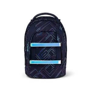 Študentský batoh Ergobag Satch pack – Purple Laser