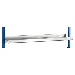 Kovová odkladacia polica, 1420 x 253 x 114 mm  | RAJA®
