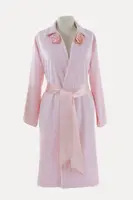 Dámský bambusový župan ROSE + pantofle S Růžová
