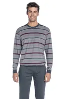 Pánské pyžamo GERARDO XXL Šedá