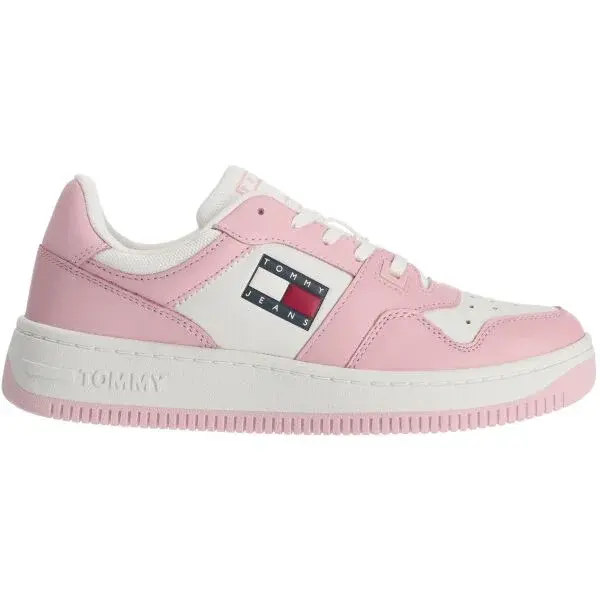 Tommy Hilfiger TOMMY JEANS RETRO BASKET WMN Dámske nízke tenisky, ružová, veľkosť