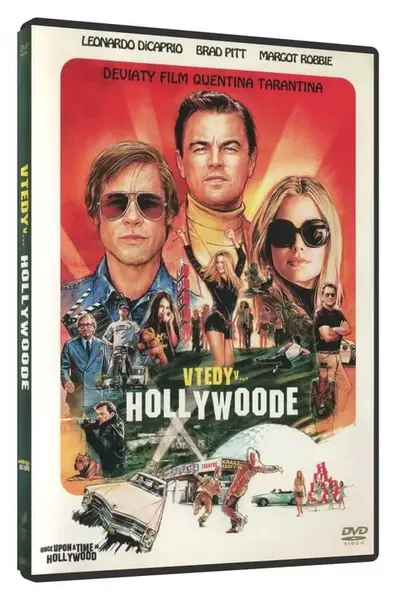 Tenkrát v Hollywoodu (Vtedy v Hollywoode) (DVD) - DOVOZ (SK) - CZ dabing