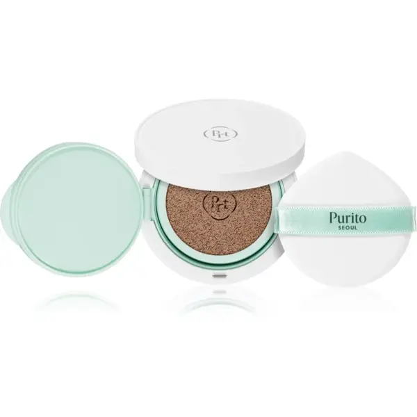 Purito Wonder Releaf Centella BB Cushion BB krém v hubke SPF 30 odtieň 23 Natural Beige 15 g