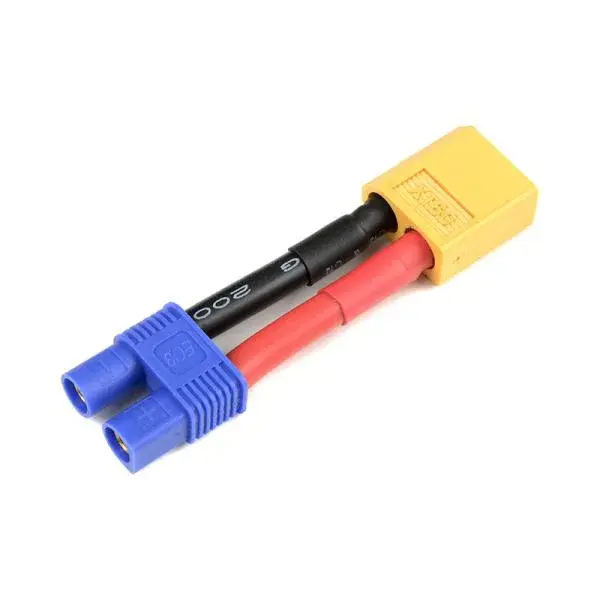 Konverzný kábel EC3 batéria - XT-60 prístroj 12AWG