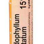 Boiron PODOPHYLLUM PELTATUM CH15 granule 4 g