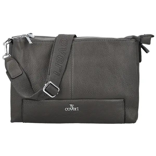 Dámska crossbody kabelka tmavo šedá - Coveri Petri