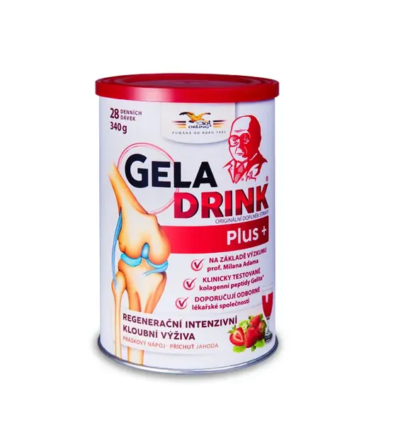 Geladrink Plus jahoda nápoj 340 g