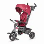 Dětská tříkolka s vodící tyčí Coccolle Primo magenta