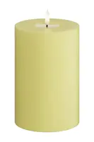 Led sviečka Deluxe Homeart Lys Gul Bloklys 10 x 15 cm