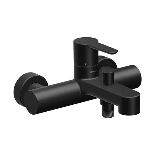 Ravak PURI vaňová batéria 150 mm čierna X070192