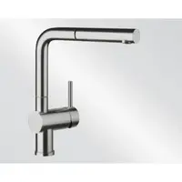 Blanco LINUS-S drezová batéria s vyťahovacou sprškou pvd steel 526242